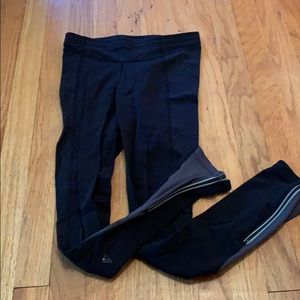 Dominator clothing leggings with zipper at ankle